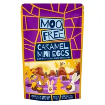 Moo Free vegán, gluténmentes csokoládé tojás karamellával töltve 88 g