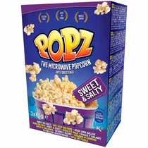 Édes és sós Popcorn 3x80 g - Popz