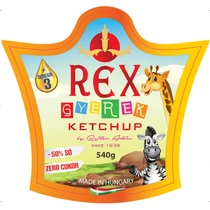 Ketchup gyerekeknek cukormentes 540g - REX