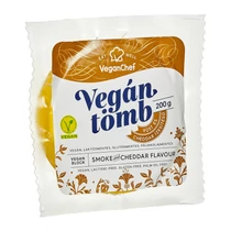 Vegán tömb füst és cheddar 200g - VeganChef