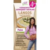 Csökkentett szénhidrát-tartalmú lángos lisztkeverék 500g -Szafi Reform Csökkentett szénhidrát-tartalmú lángos lisztkeverék 500g -Szafi Reform