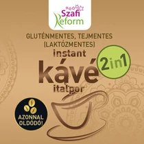 2 in1 instant kávé 150g - Szafi Reform 2 in1 instant kávé 150g - Szafi Reform