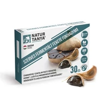 Fermentált fekete fokhagyma 30db kapszula - NaturTanya Fermentált fekete fokhagyma 30db kapszula - NaturTanya