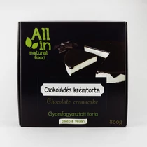 Fagyasztott Csokoládés krémtorta 800g-ALL IN natural food Fagyasztott Csokoládés krémtorta 800g-ALL IN natural food