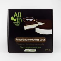 Fagyasztott Piemonti mogyorókrémes torta 900g-ALL IN natural food Fagyasztott Piemonti mogyorókrémes torta 900g-ALL IN natural food