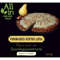 Fagyasztott pekándiós körtés pite torta 900g-ALL IN natural food Fagyasztott pekándiós körtés pite torta 900g-ALL IN natural food