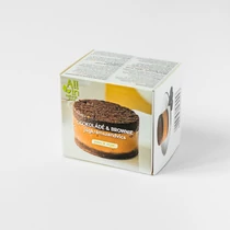 Csokoládé & brownie jégkrémszendvics 160g - All In natural food
