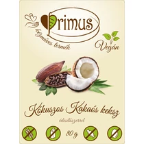 Kakaós-kókuszos keksz 80g - Primus