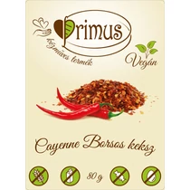 Cayenne borsos keksz 80g - Primus