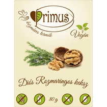 Diós-rozmaringos keksz 80g - Primus