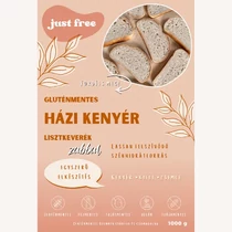 GM Házi kenyér lisztkeverék zabbal 1000g- Just Free