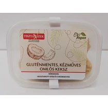 Gluténmentes Kézműves Kókuszos omlós keksz 180g-Tiszta Ízek