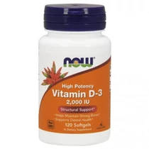D-3 vitamin 2000NE - 120db softgels - NOW D-3 vitamin 2000NE - 120db softgels - NOW