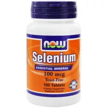 Selenium (szelén) tabletta 100mcg 100tab-NOW Selenium (szelén) tabletta 100mcg 100tab-NOW