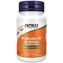 Probiotic-10 25 bill, 50caps - NOW