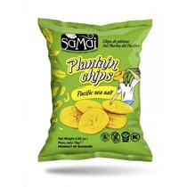 Plantain (főzőbanán) chips tengeri sós 75g - Samai Plantain (főzőbanán) chips tengeri sós 75g - Samai