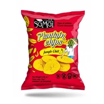 Plantain (főzőbanán) chips csípős chili 75g - Samai