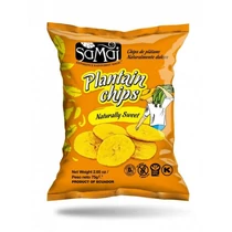 Plantain (főzőbanán) chips natur édes 75g - Samai