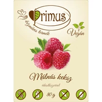 Málnás keksz 80g- Primus Málnás keksz 80g- Primus