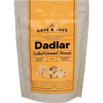 Mag nélküli ízesített datolya sós karamell ízben 125 g - Dave & Jon's