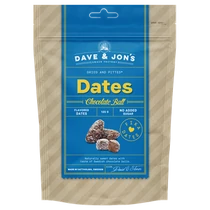 Mag nélküli ízesített datolya kókuszos csokigolyó ízben 125 g - Dave & Jon's 