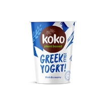 Görög Joghurtkultúrával fermentált kókusztej 350g- KOKO  Görög Joghurtkultúrával fermentált kókusztej 350g- KOKO