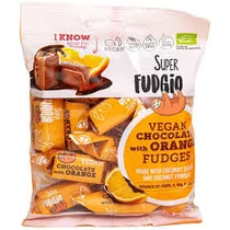 Bio Csokis-narancsos karamella vegán 150 g - Super Fudgio