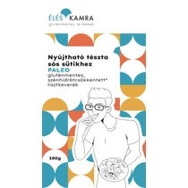 Nyújtható tészta sós sütikhez szénhidtát csökkentett lisztkeverék 180g:Éléskamra