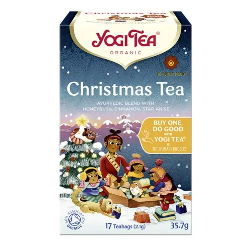 BIO Karácsonyi teaválogatás 17x2,1 g - Yogi Christmas Tea