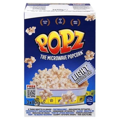 Popcorn "Light" 3x80 g - Popz