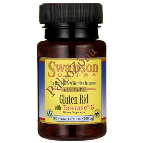 Swanson Gluten Rid (Tolerase G, glutén-bontó enzim) 100 mg (580,000 PPI/gr) / 90 db