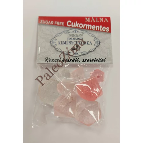 Ehető gyémántok málna ízű - cukormentes keménycukorka -50g - Cukorkaland