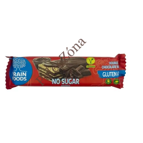Kakaós krémmel töltött ostya 40g - Brain Foods