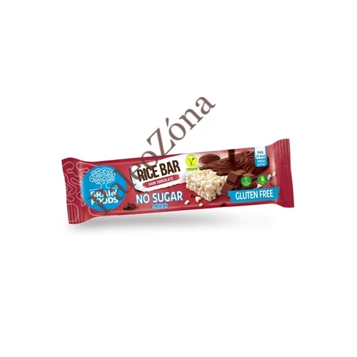 Brain Foods puffasztott rizsszelet étcsokoládéval 18 g