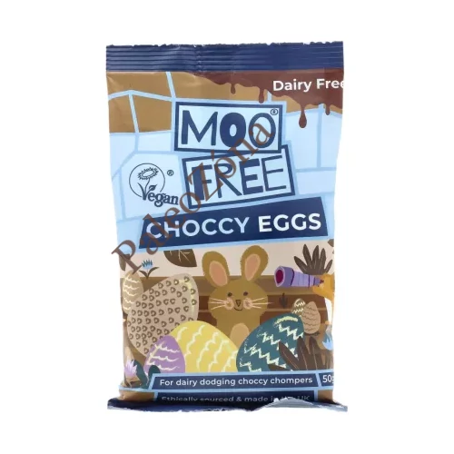 Moo Free Tejmentes csokoládé húsvéti tojások -  50 g 
