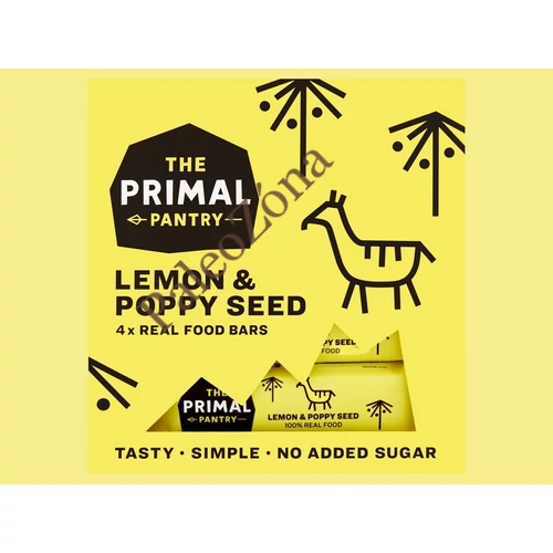 Snack Multipack Citrom-Mák 4*30 gr -  The Primal Pantry