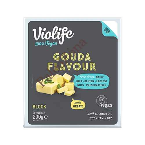 Növényi Tömb Gouda 200g - Violife