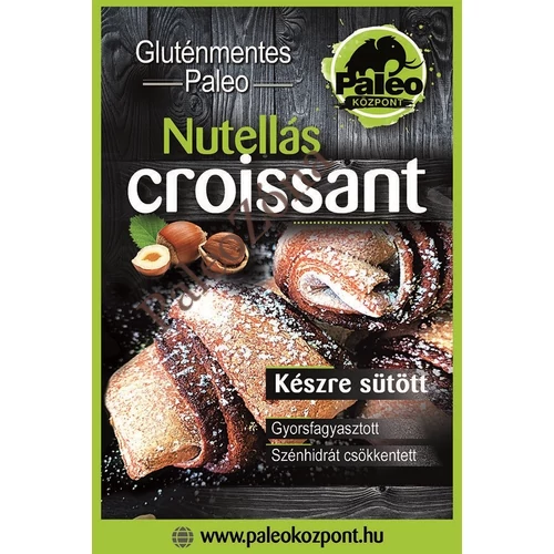 Nutellás Croissant 550g gyorsfagyasztott -Paleo központ