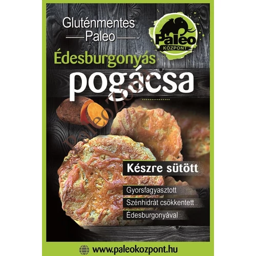 Édesburgonyás pogácsa 1kg-Paleo központ