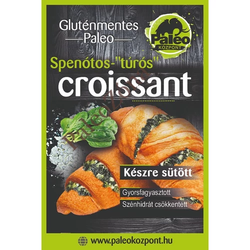 Spenótos-"túrós" croissant 550g- Paleo Központ