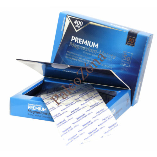 Prémium magnézium-Malát 400 mg, szerves kötésű szelénnel 80mcg-Napfényvitamin