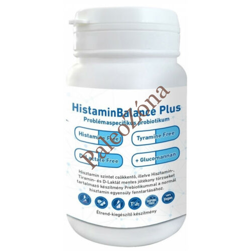 HistaminBalance Plus problémaspecifikus probiotikum 60db- Napfényvitamin