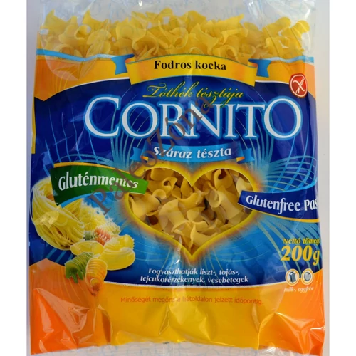 GM száraztészta FODROS KOCKA 200g - Cornito