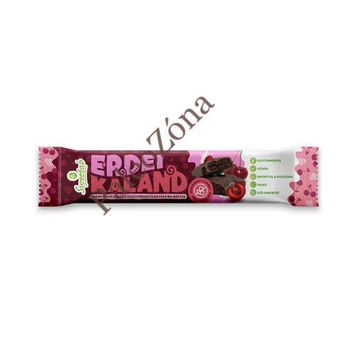 Sweetab vegán, gluténmentes csokiszelet erdei kaland - 35 g