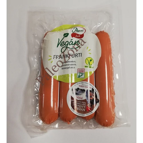 Frankfurti virsli Vegán 200g - Pápai Ízek