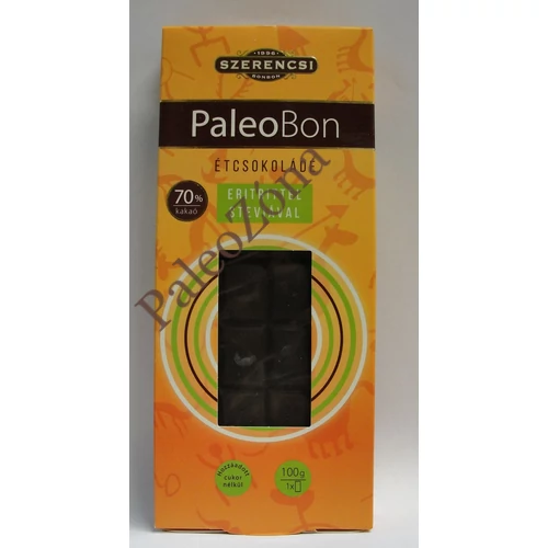 PaleoBon étcsokoládé tábla 100g-Szerencsi
