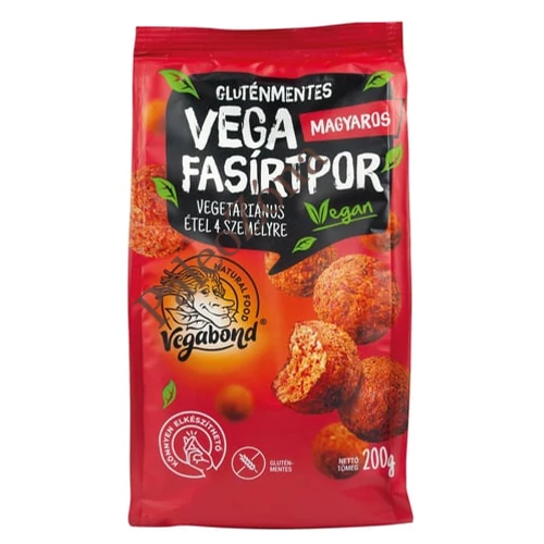 Vega Fasírtpor Magyaros GM 200g - Vegabond