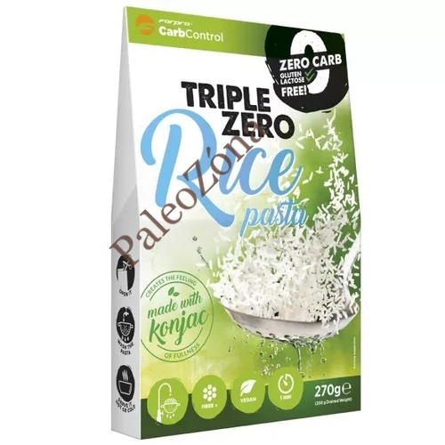 Triple zero pasta RICE 270g- Forpro