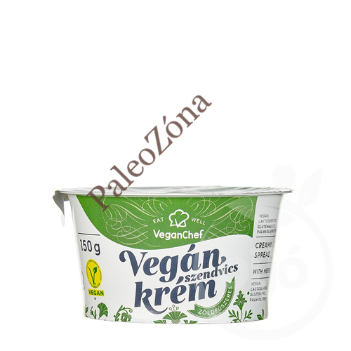Kenhető növényi krém zöldfűszeres 150g - VeganChef