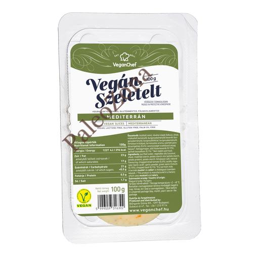 Vegán szeletelt mediterrán 100g - VeganChef